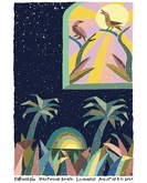 Exclusive Hollywood Bowl poster by artist Abel Macias. instagram.com/abelmac, Khruangbin / Unknown Mortal Orchestra on Aug 10, 2024 [062-small]