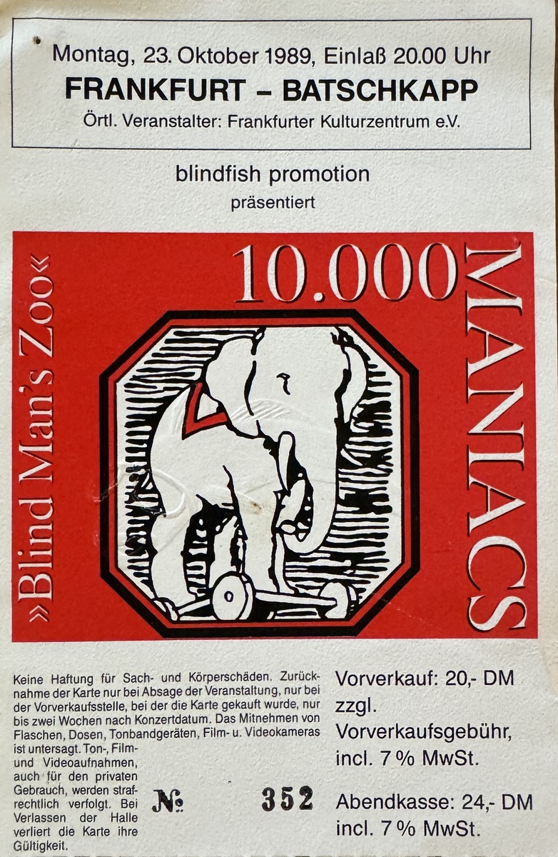 10,000 Maniacs Concert & Tour History (Updated for 2025) Concert Archives