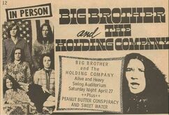 janis joplin / Big Brother And The Holding Company / The Peanut Butter Conspiracy / sweetwater on Apr 27, 1968 [382-small]