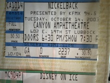 Nickelback / Seether / Three Days Grace on Oct 14, 2003 [744-small]
