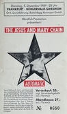 The Jesus and Mary Chain on Dec 5, 1989 [779-small]