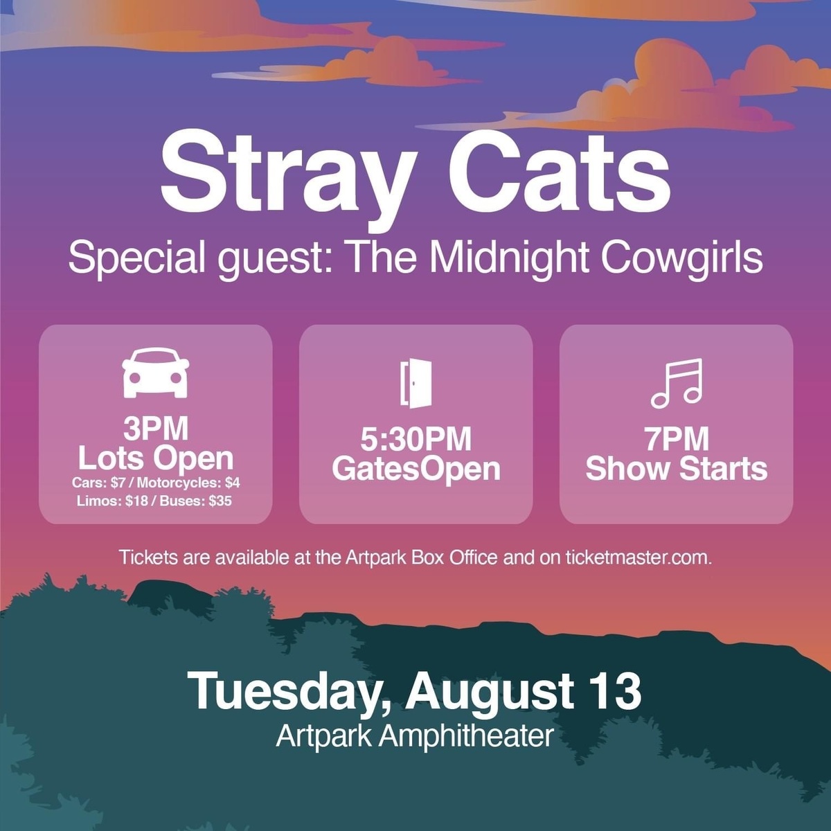 Stray Cats Concert & Tour History Concert Archives