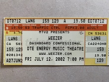 Weezer / Dashboard Confessional / Sparta on Jul 12, 2002 [692-small]