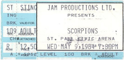 Scorpions / Bon Jovi on May 9, 1984 [029-small]
