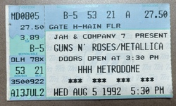 Guns N' Roses / Metallica / Faith No More on Aug 5, 1992 [046-small]