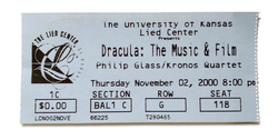 Philip Glass with The Kronos Quartet on Nov 2, 2000 [708-small]