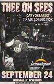 Thee Oh Sees / Canyonlands / Train Conductor on Sep 24, 2015 [675-small]