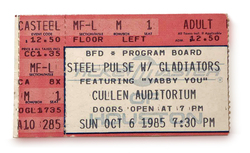 Steel Pulse / The Gladiators on Oct 6, 1985 [280-small]