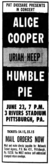 Alice Cooper / Uriah Heep / Humble Pie on Jun 23, 1972 [962-small]