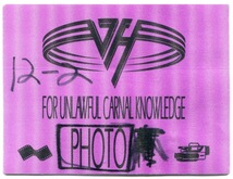 Van Halen / Alice In Chains on Dec 2, 1991 [943-small]