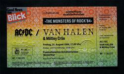 Mötley Crüe / Van Halen / AC/DC on Aug 31, 1984 [984-small]