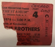 The Doobie Brothers / Chicago / ozark mountain daredevils on Aug 25, 1974 [799-small]