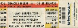 Vans Warped Tour 2004 on Jul 21, 2004 [156-small]