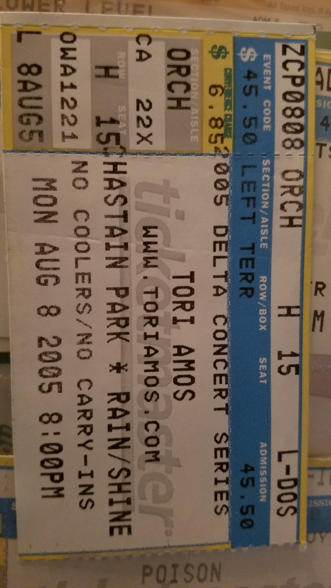 1991 Concert History of Chastain Park Amphitheatre Atlanta,