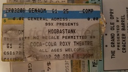 Hoobastank / Lostprophets / Ima Robot on Mar 20, 2004 [232-small]