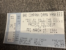 Bad Company / Damn Yankees on Mar 15, 1991 [640-small]