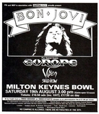 Bon Jovi / Europe / Vixen / Skid Row on Aug 19, 1989 [919-small]