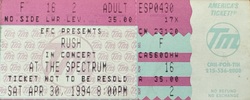 Rush / Candlebox on Apr 30, 1994 [097-small]