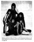 Rainbow / Krokus / Riot on Jul 30, 1982 [860-small]