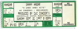 Sammy Hagar on Sep 21, 1997 [107-small]