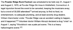Powder Ridge Festival on Aug 1, 1970 [935-small]