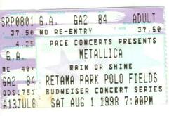 Metallica / Jerry Cantrell / Days of the New on Aug 1, 1998 [312-small]