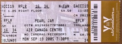 Pearl Jam / Sleater-Kinney / Bono on Sep 19, 2005 [710-small]