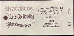 The Skatalites / Let's Go Bowling / Backorder on Mar 14, 1998 [266-small]
