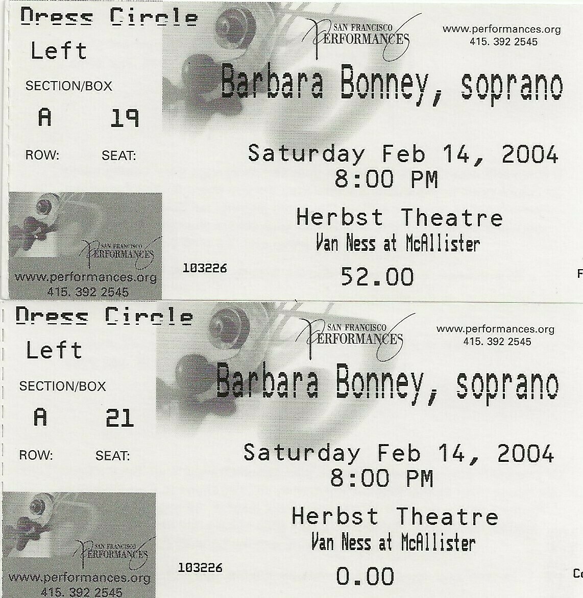 Barbara Bonney Concert & Tour History Concert Archives