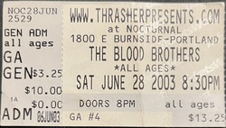 The Blood Brothers / Minus the Bear / These Arms Are Snakes / Communique on Jun 28, 2003 [201-small]
