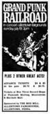 Grand Funk Railroad / Big City Music Band / Steam Machine on Jul 19, 1970 [817-small]