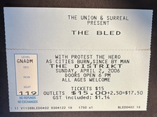 The Bled / Since By Man / As Cities Burn / Protest the Hero on Apr 2, 2006 [655-small]