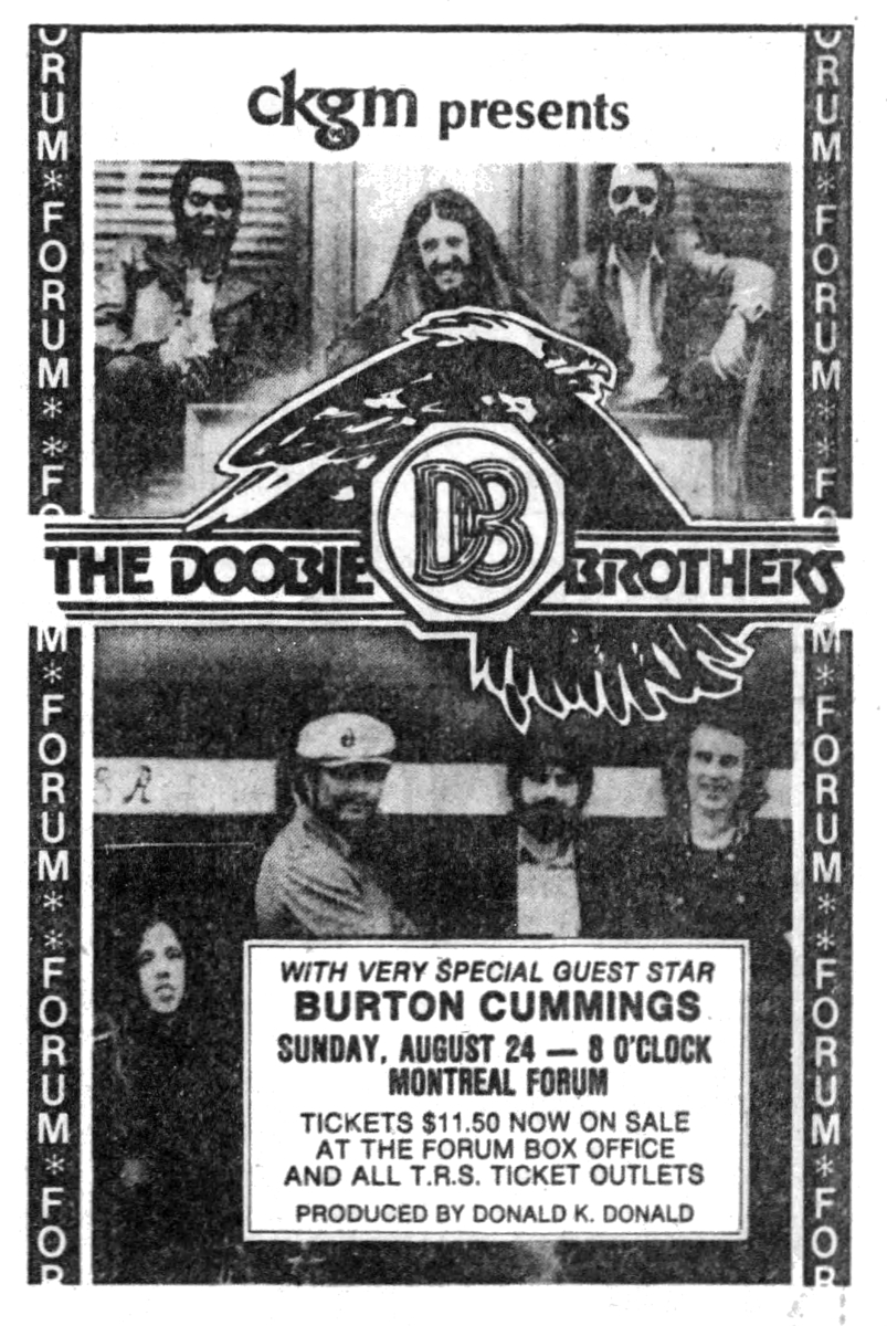 Burton Cummings Concert & Tour History (Updated for 2024 2025