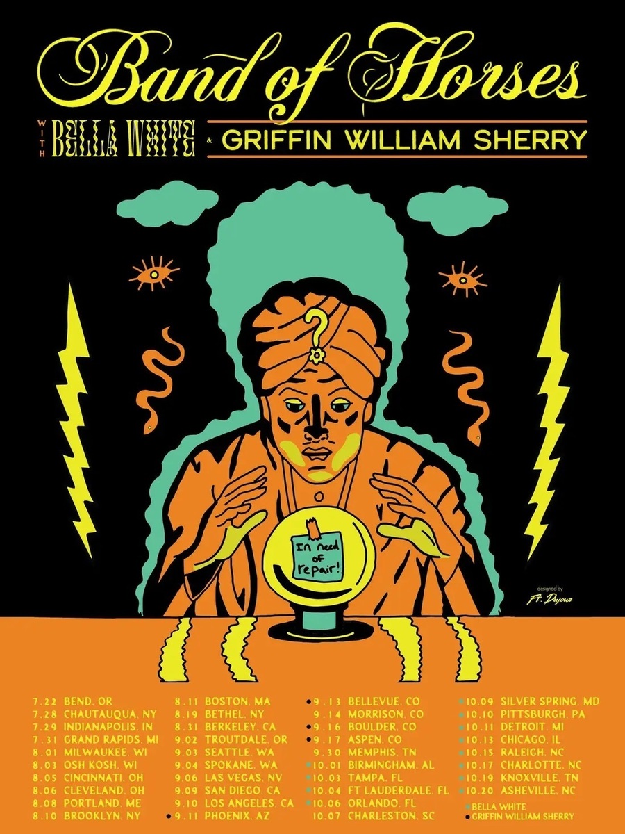 Band of Horses Concert & Tour History (Updated for 2024 2025