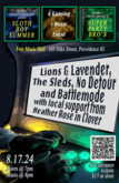 Battlemode / The Sleds / No Detour / Lions and Lavender / Heather Rose in Clover on Aug 17, 2024 [921-small]