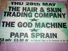 The Hair & Skin Trading Company / The God Machine / Papa Sprain on May 28, 1992 [971-small]