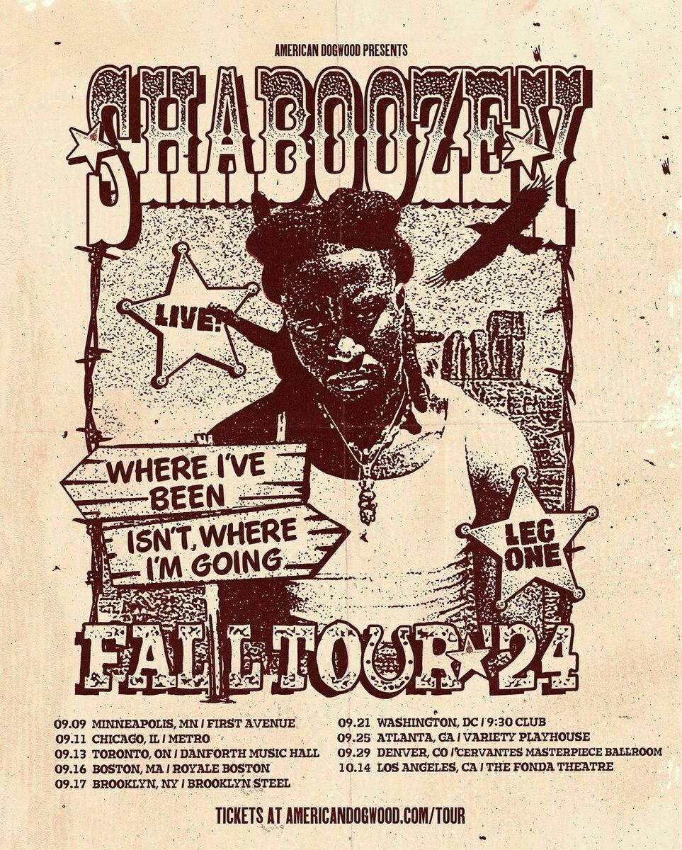 Shaboozey Concert & Tour History (Updated for 2024 2025) Concert
