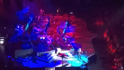 Neil Diamond (Aug 2, 2017) Golden 1 Center, Sacramento CA view from our seats, Neil Diamond on Aug 2, 2017 [993-small]