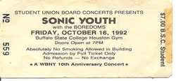 Sonic Youth / Boredoms on Oct 16, 1992 [177-small]