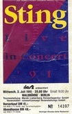 Sting / The Rembrandts / The Jeff Healey Band on Jul 3, 1991 [821-small]