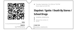 Slapshot / Ignite / Death by Stereo / School Drugs / Pure Heel on Sep 24, 2024 [933-small]