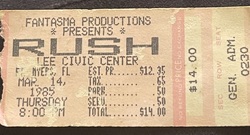 Rush on Mar 14, 1985 [833-small]