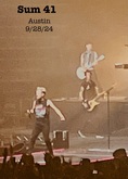 Sum 41 / The Interrupters / Many Eyes on Sep 28, 2024 [999-small]