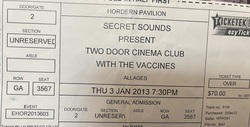 The Vaccines / The Jungle Giants / Two Door Cinema Club on Jan 3, 2013 [206-small]