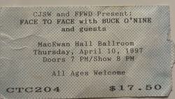 Face To Face / Buck-O-Nine on Apr 10, 1997 [230-small]