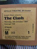 The Clash / Theatre of Hate on Oct 5, 1981 [829-small]