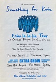 Something for Kate / Crooked Fingers / Gota Cola on Aug 10, 2001 [255-small]