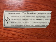 Nomeansno / American Devices / Grand Trine on Jun 26, 2009 [708-small]