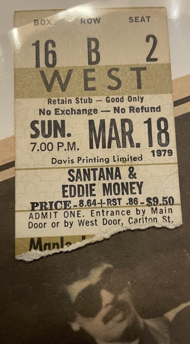 Aug 05, 1979: Journey, Santana, Thin Lizzy, Eddie Money