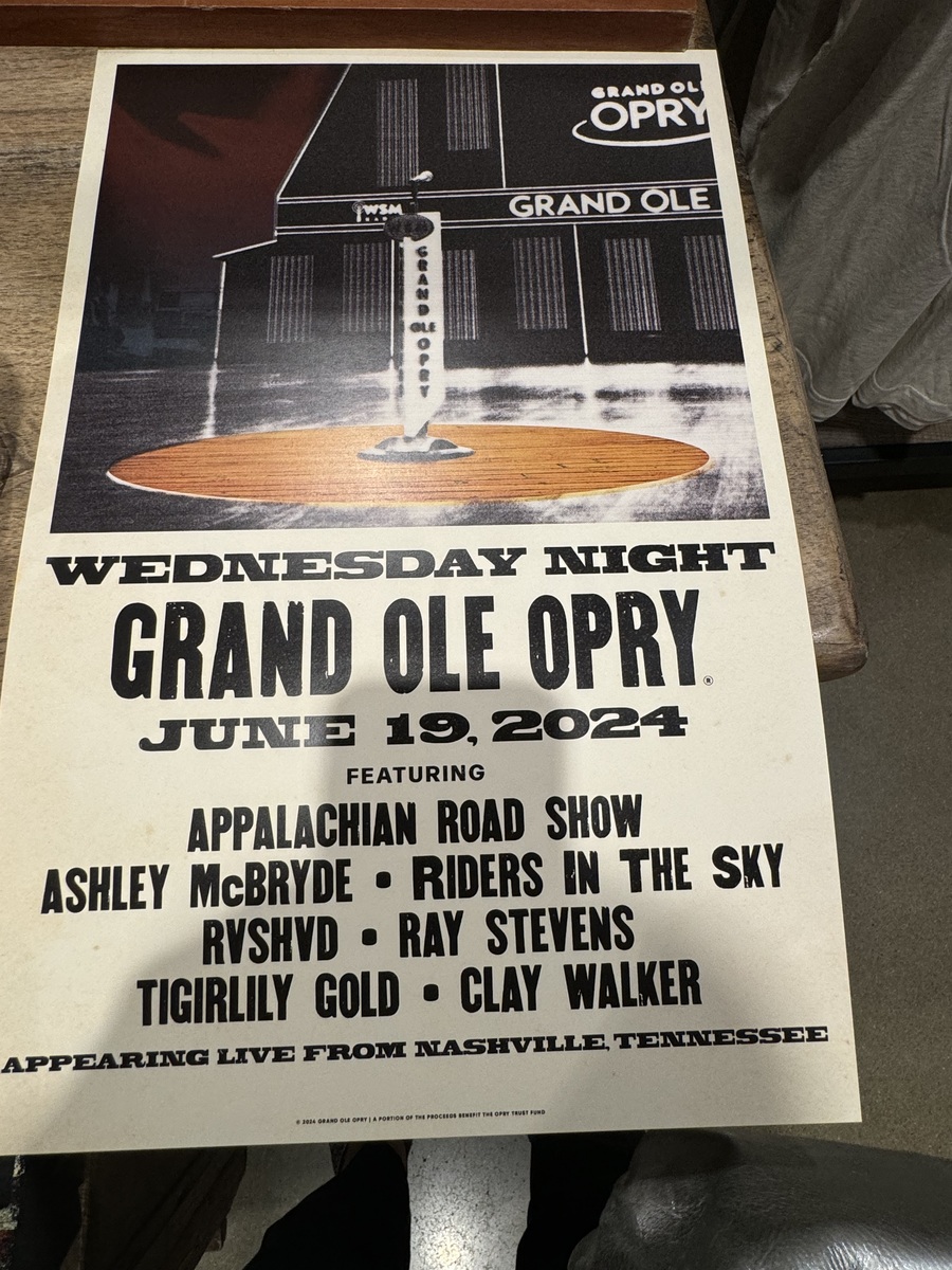 Concert History of Grand Ole Opry House Nashville, Tennessee, United States (Updated for 2025